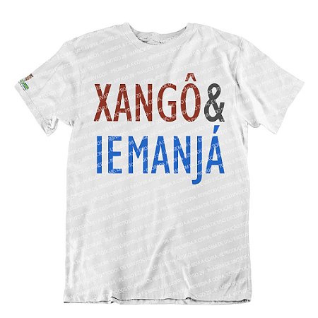 Camiseta Coleção Pai & Mãe: Xangô & Iemanjá