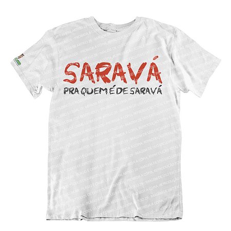 Camiseta Quem é de Saravá