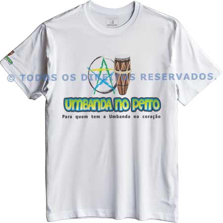 Camiseta Umbanda No Peito