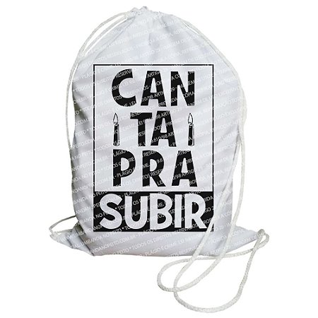 Mochilinha para Guias / Colares / Fios de Contas - Canta Pra Subir