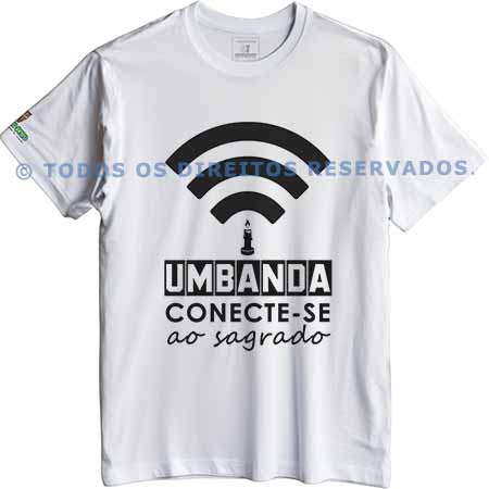 Camiseta Umbanda Conecte-se