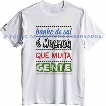 Camiseta Banho de Sal