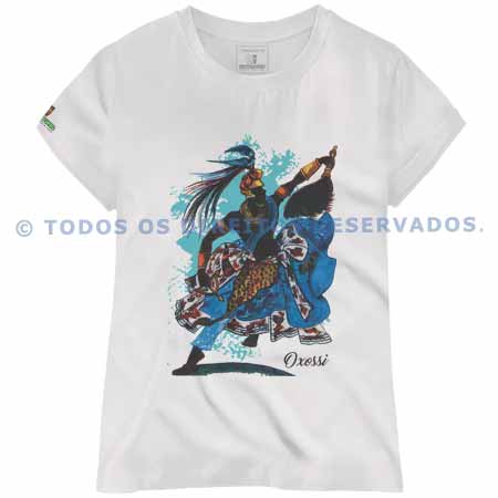 Baby Look Azul Oxossi