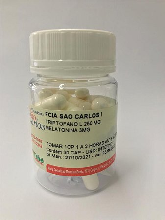 Tritofano com melatonina