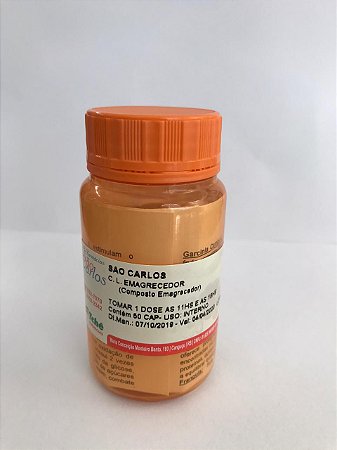 Composto Emagrecedor  - 50 cápsulas