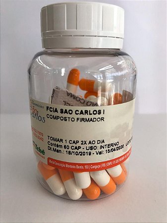 COMPOSTO FIRMADOR - 60 Cápsulas