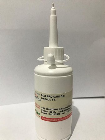 SOLUÇÃO MINOXIDIL 5% - 100 ML