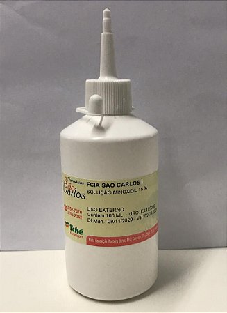SOLUÇÃO MINOXIDIL 15% - 100ML