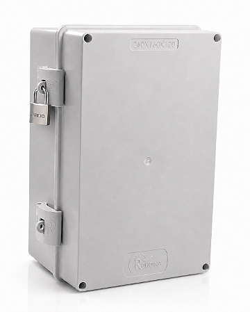 Caixa Plástica 250x160x120 Organizadora Pvc Quadro Comando