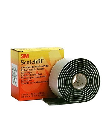 Fita para Isolamentos Elétricos Massa Scotchfil  38mmx1,5m -3M