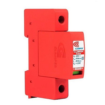 DPS 45kA Protetor Surto E Raio Clamper Front - 275v