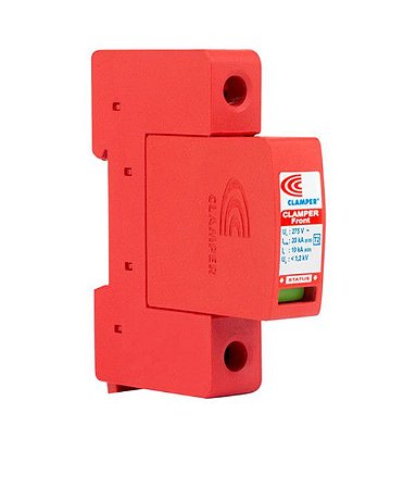 DPS 20kA Protetor Surto E Raio Clamper Front - 275v