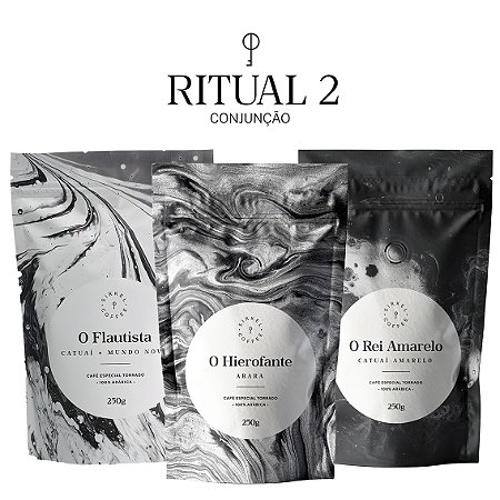 Kit Ritual 02 "Conjunção" | 3 Cafés Especiais 250g