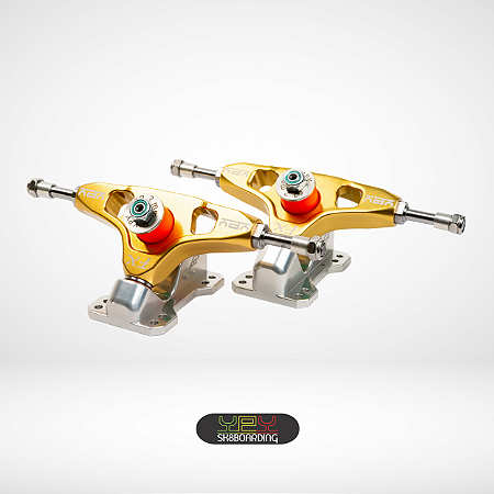 Setup 143 - Eixos OURO FIQUEI RICO e Bases 45°/35° PRATA - Kit 67