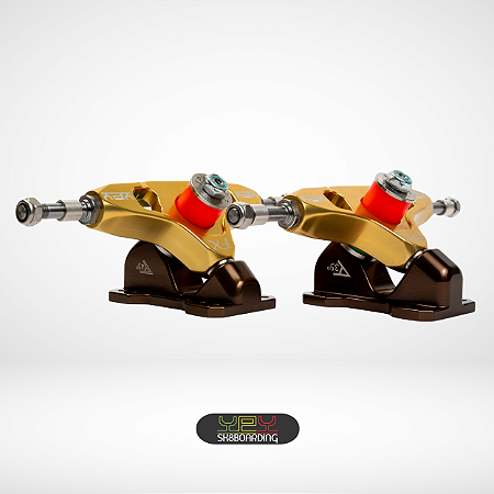 Setup 143 - Eixo OURO FIQUEI RICO e Bases 45°/35° BRONZE CAMALEÃO - Kit 02