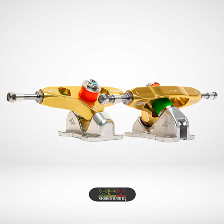 Setup 143 - Eixos OURO FIQUEI RICO e Bases 45°/35° PRATA - Kit 65