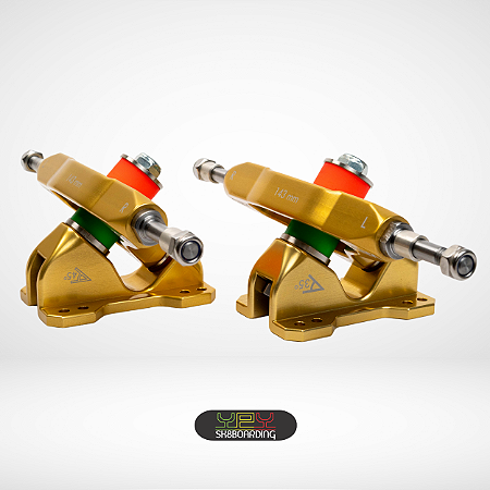 Setup 143 - Eixos OURO FIQUEI RICO e Bases 45°/35° OURO FIQUEI RICO - Kit 70