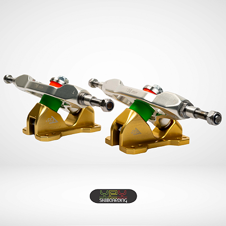 Setup 158 - Eixos Prata / Base Ouro Fiquei Rico 45°/35° - Kit 26