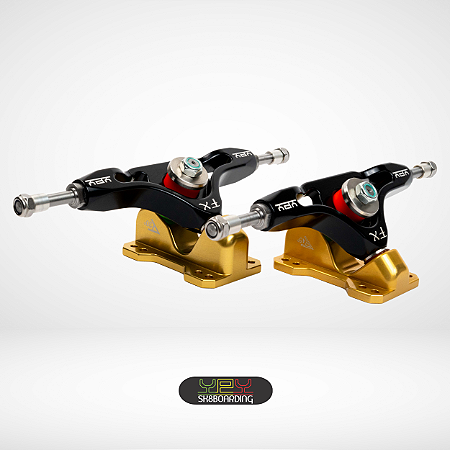 Setup 171mm - Eixos Preto / Base Ouro Fiquei Rico 45°/30° - Kit 79