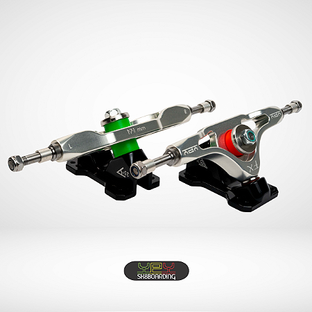 Setup 171mm - Eixos Prata / Base Preta 51°/35° - Kit 43