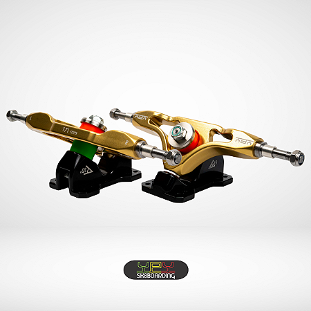 Setup 171mm - Eixos Ouro Fiquei Rico / Base Preta 51°/35° - Kit 31