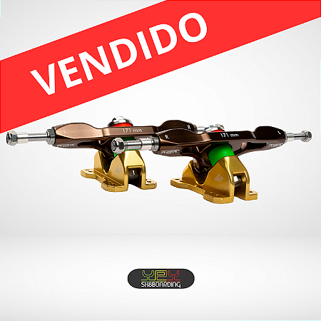 Setup 171mm - Eixos Bronze Camaleão / Base Ouro Fiquei Rico 45°/35° - Kit 49