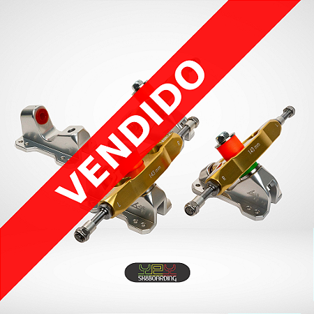 Setup Street Luge 143mm Completo - Kit Luge