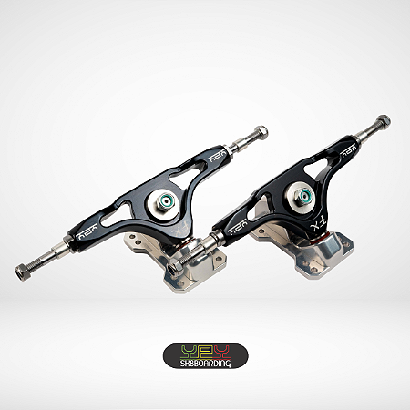 Setup 171mm - Eixos Preto e Bases 45°/35° Prata - Kit 35
