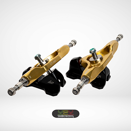 Setup 171mm - Eixos Ouro Fiquei Rico e Bases 45°/30° Preto - Kit 13