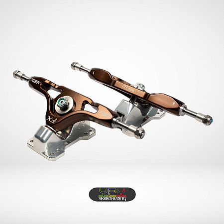 Setup 171mm - Eixos Bronze Camaleão e Bases 51°/35° Prata - Kit 12