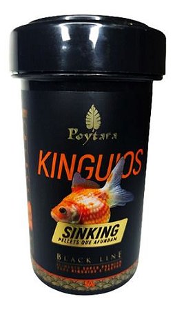 Ração Poytara Kinguios Sinking 50 Gramas Black Line