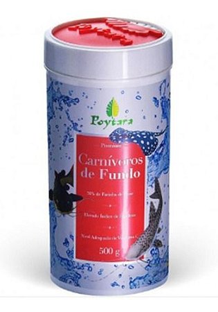 Ração Poytara Carnívoros De Fundo 500 G