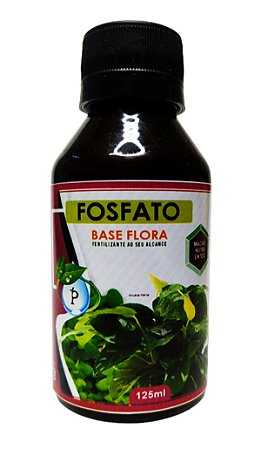 Fertilizante Fosfato p/aquários 125 Ml Base Flora