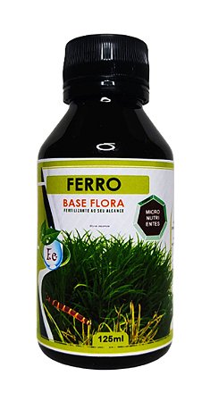 Fertilizante Líquido Ferro P/aquários 125 Ml Base Flora