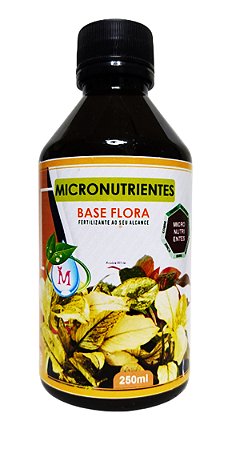Fertilizante P/aquários Micronutrientes 250 Ml Base Flora