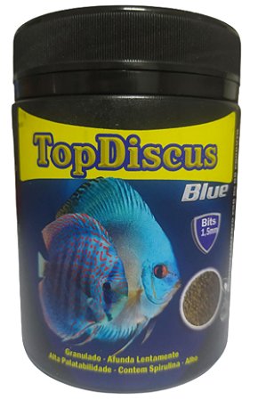 Ração Maramar Top Discus Blue 135 Gramas 1,5 Mm C/alho