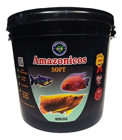 Ração Maramar Linha Soft Amazônicos 850 Gramas