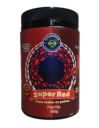 Ração Maramar Super Red Soft 3mm - 454 Gramas