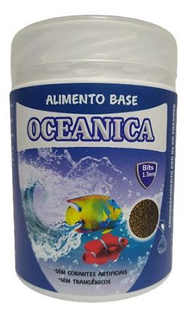 Ração Maramar Oceanica 90 G Bits 1,5mm Peixe Marinhos