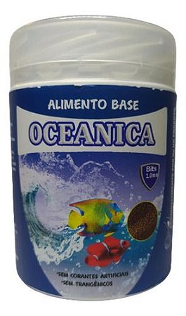 Ração Maramar Oceanica 90 G Bits 1mm Peixe Marinhos