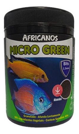 Ração Maramar Microgreen 90% Vegetal 125 G Super Premium