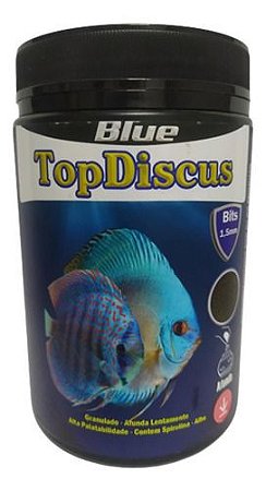Ração Maramar Top Discus Blue 454 Gramas 1,5 Mm C/alho