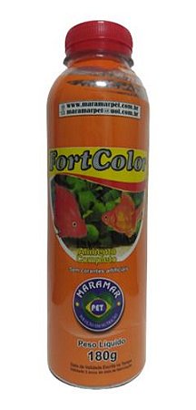 Ração Maramar Fortcolor 180g Carpas,kinguios,peixe Papagaio