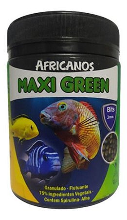 Ração Maramar Maxigreen  110 G P/ciclídios Africano