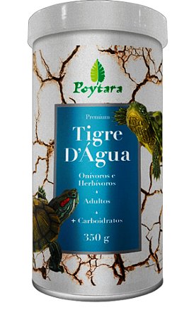 Ração Poytara Tigre D`Água 350 gramas