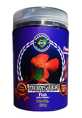 Ração Maramar Monster Fish 454 gramas C/alho