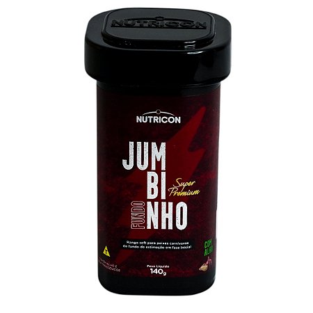 Ração P/Peixes Jumbinho de Fundo c/alho 140 g  Nutricon
