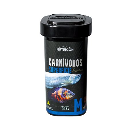 Ração Nutricon Carnívoros de Superfície Sticks M 225 Gramas