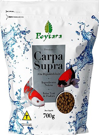 Ração Poytara Carpa Supra 700 Kg