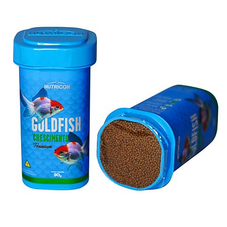 Ração P/Peixe Nutricon Goldfish Crescimento Premium 90 gramas